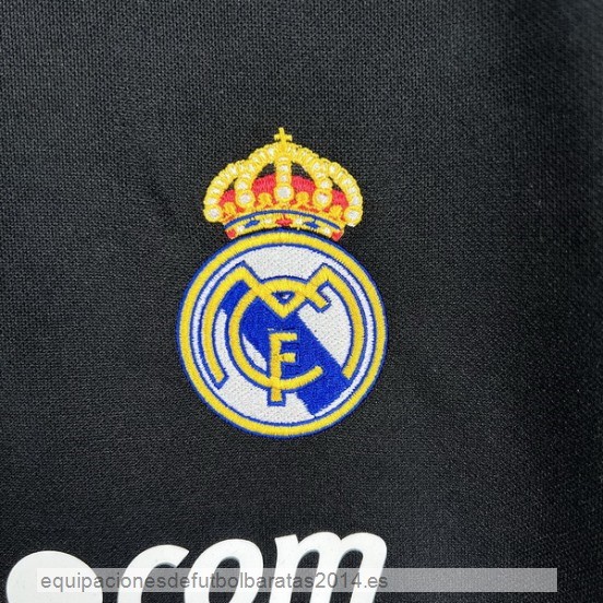 Nuevo 3ª Camiseta Real Madrid Retro 2008 2009 Negro Baratas